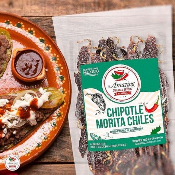 New Dried Chillis Variety Six Pack: Ancho Guajillo Pasilla Arbol Chipotle Cascab - Picture 5 of 7